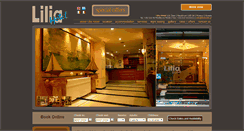 Desktop Screenshot of liliahotel.gr